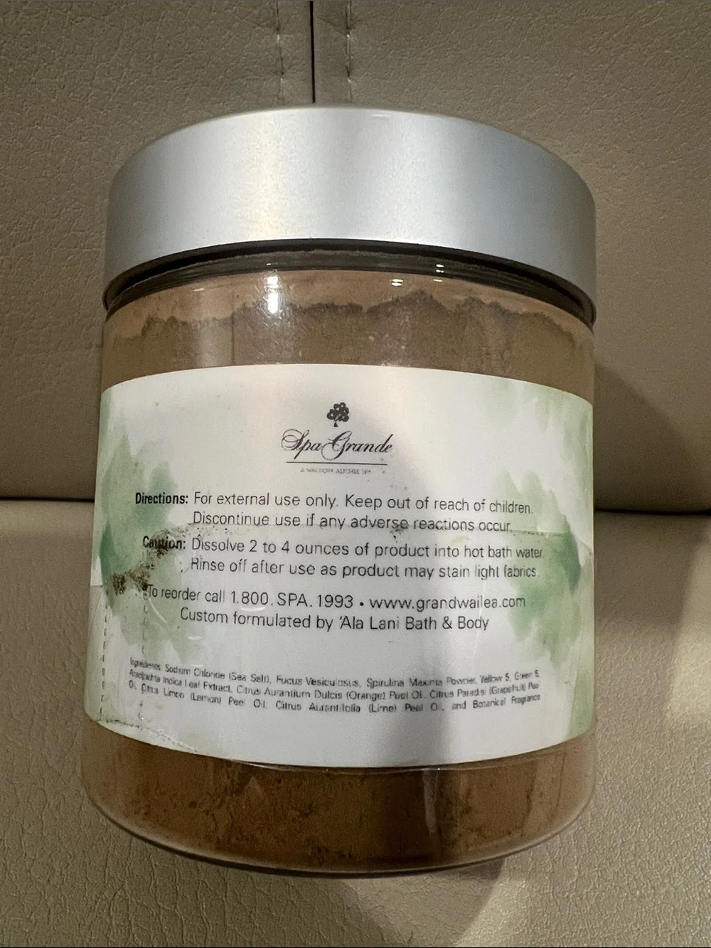 Spa Grande ocean 5 bath soak